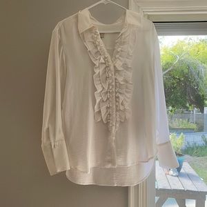 White dress blouse